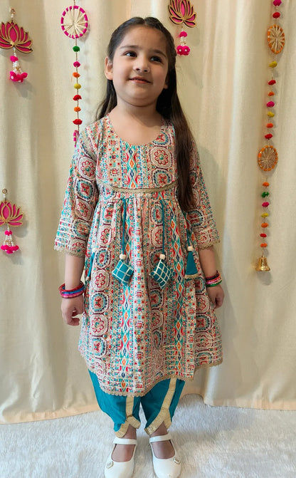Muslin Dhoti set