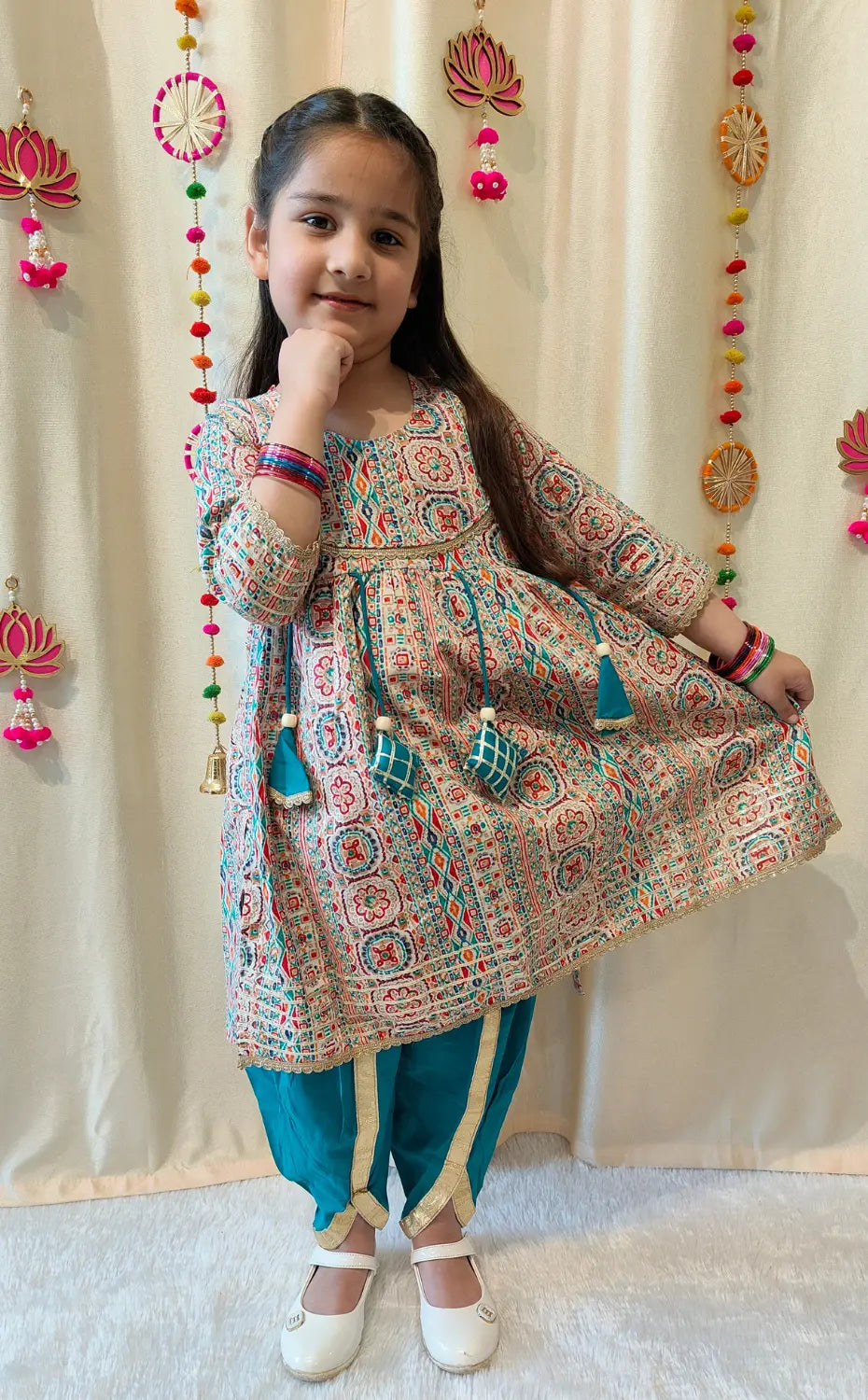 Muslin Dhoti set