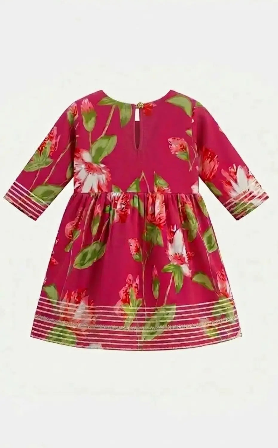 Floral Red sharara set