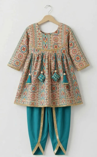 Muslin Dhoti set